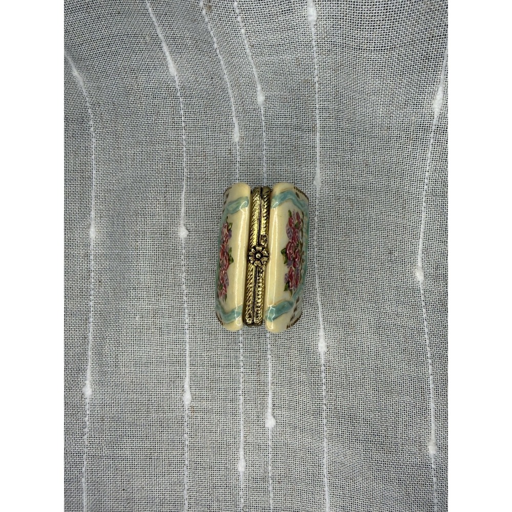 Vintage Purse Trinket Box with Snap Closure - Picture 5 of 9